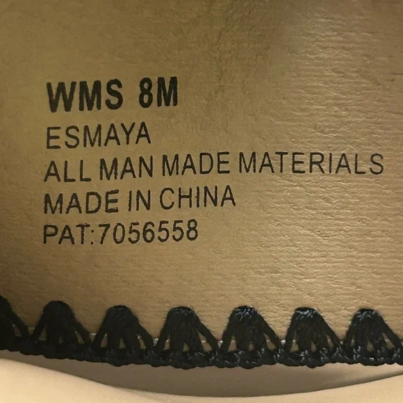 DV by Dolce Vita Esmaya Black Wedge Sandals – Women’s Size 8 – New in Box - Picture 10 of 12